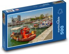 Boats, harbor Puzzle of 500 pieces - 46 x 30 cm 