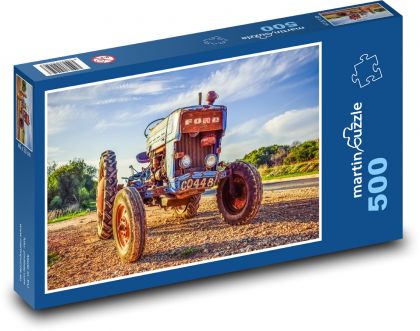 Alter Traktor - Puzzle - 500 Teile