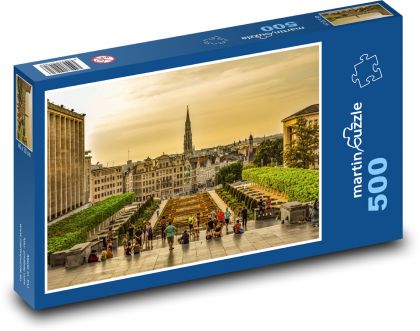 Belgicko - Brusel - Puzzle 500 dielikov, rozmer 46x30 cm 