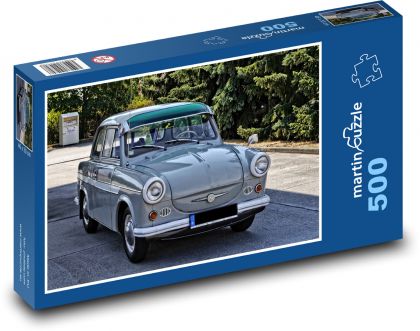 Auto - Trabant 600 - Puzzle 500 elementów, rozmiar 46x30 cm