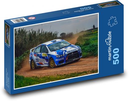 Rally - Mitsubishi - Puzzle 500 dielikov, rozmer 46x30 cm 