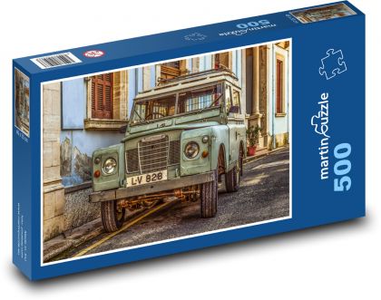 Auto - Land Rover - Puzzle 500 dílků, rozměr 46x30 cm