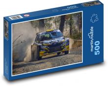 Rally - Škoda Fabia Puzzle 500 dílků - 46 x 30 cm