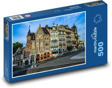 Ghent Historic Buildings, Belgia Puzzle 500 elementów - 46x30 cm