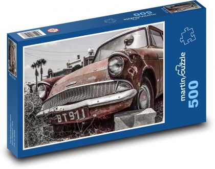 Zardzewiały weteran - Puzzle 500 elementów, rozmiar 46x30 cm