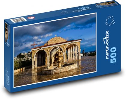 Steinbrunnen in Ayia Napa, Zypern - Puzzle - 500 Teile