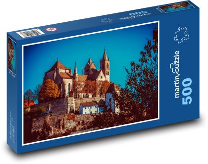 Německo - Breisach  - Puzzle 500 dílků, rozměr 46x30 cm