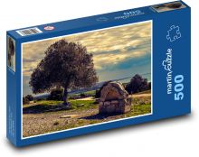 Baum - Olivenbaum Puzzle 500 Teile - 46 x 30 cm