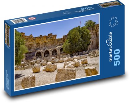 Antické město - Puzzle 500 dílků, rozměr 46x30 cm