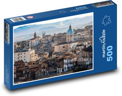 Historic Italian city - Puzzle of 500 pieces, size 46x30 cm 