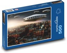 Fantasy, UFO, Sci-Fi Puzzle 500 dielikov - 46 x 30 cm 