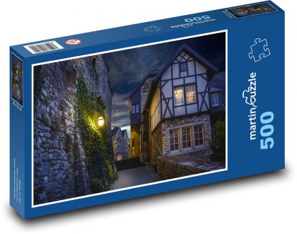 Stein-Wall-Street-Lampe - Puzzle - 500 Teile