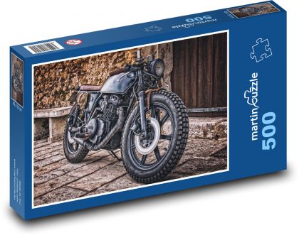 Motorrad - Wiederaufbau - Puzzle - 500 Teile