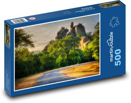 Príroda, cesty - Puzzle 500 dielikov, rozmer 46x30 cm 