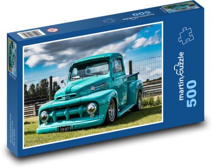 Tuning pick up car - Puzzle of 500 pieces, size 46x30 cm 
