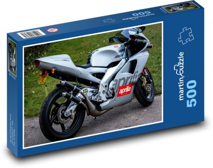 Motocykl - Aprilia RS250 - Puzzle 500 elementów, rozmiar 46x30 cm