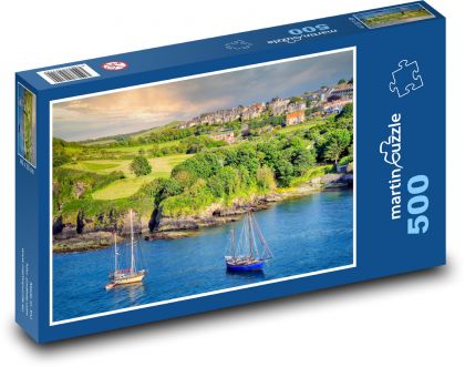 Anglicko - záliv - Puzzle 500 dielikov, rozmer 46x30 cm 
