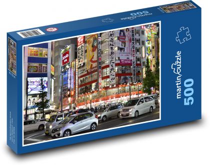 Japonsko - Tokio - Puzzle 500 dílků, rozměr 46x30 cm