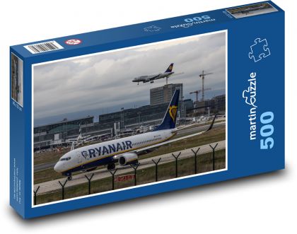 Flughafen, Flugzeug - Puzzle - 500 Teile