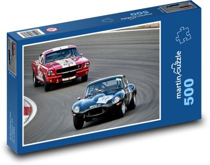 Motorsport - oldtimer - Puzzle 500 dílků, rozměr 46x30 cm