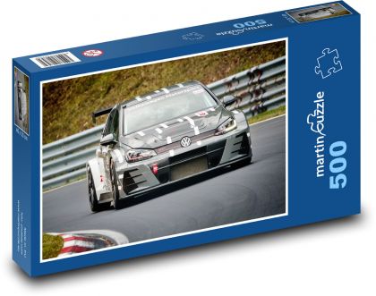 VW - automobilové závody - Puzzle 500 dielikov, rozmer 46x30 cm 