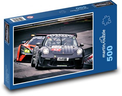 Circuit racing supersports - Puzzle of 500 pieces, size 46x30 cm 
