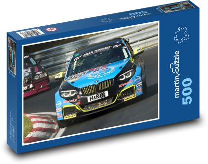 Preteky - BMW - Puzzle 500 dielikov, rozmer 46x30 cm 