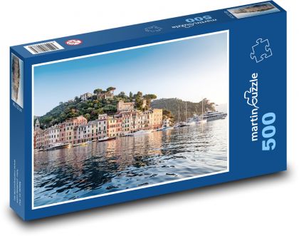 Italy - Portofino - Puzzle of 500 pieces, size 46x30 cm 