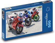 Silniční motocykly Puzzle 500 - 46x30 cm