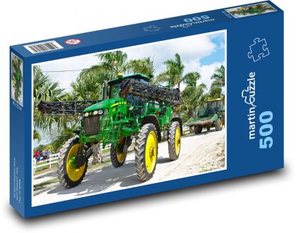 Poľnohospodárske stroje - Puzzle 500 dielikov, rozmer 46x30 cm 