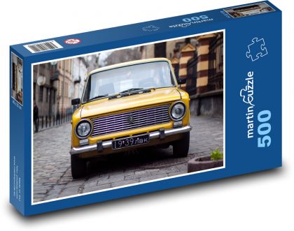 Samochód - VAZ, Lada, Žiguli - Puzzle 500 elementów, rozmiar 46x30 cm