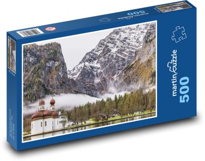 Rakousko - Koenigssee - Puzzle 500 dílků, rozměr 46x30 cm