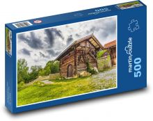 Poľnohospodárska stodola Puzzle 500 dielikov - 46 x 30 cm 