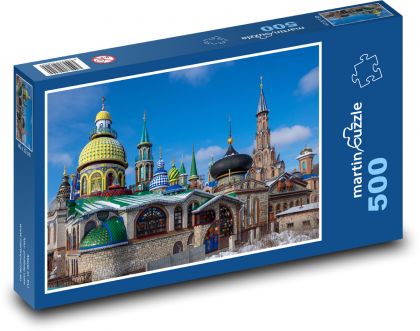 Rusko - Moskva - Puzzle 500 dielikov, rozmer 46x30 cm 