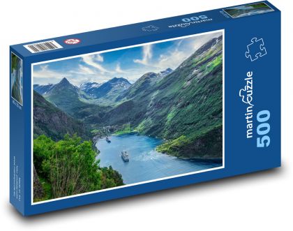 Schiffe im Golf - Puzzle - 500 Teile