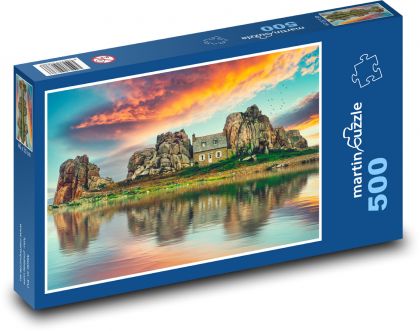 Tiny Lake House - Puzzle - 500 Teile
