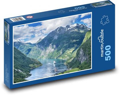 Norwegen - Fjorde - Puzzle - 500 Teile