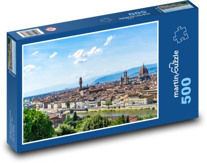 Taliansko - Florencia - Puzzle 500 dielikov, rozmer 46x30 cm 