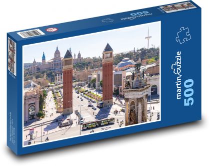 Pałac Kwadratowy - Puzzle 500 elementów, rozmiar 46x30 cm