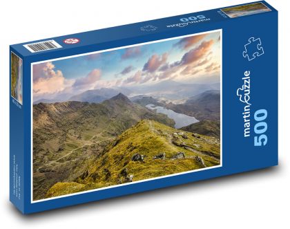 Snowdonia - Anglia - Puzzle 500 elementów, rozmiar 46x30 cm