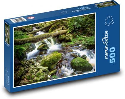 Lesný potôčik - Puzzle 500 dielikov, rozmer 46x30 cm 