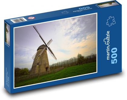 Holland - windmill - Puzzle of 500 pieces, size 46x30 cm 