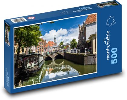 Holandsko - Alkmaar - Puzzle 500 dílků, rozměr 46x30 cm