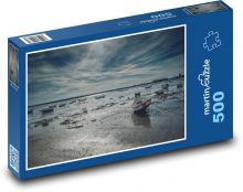 Plážové lode Puzzle 500 dielikov - 46 x 30 cm 