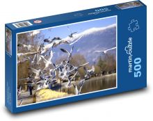 Rackové u vody Puzzle 500 dílků - 46 x 30 cm