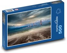 Rio Antirio Brücke Puzzle 500 Teile - 46 x 30 cm