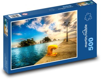 Harbor, sea - Puzzle of 500 pieces, size 46x30 cm 