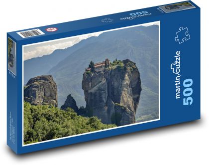 Steintürme in Mateora - Griechenland - Puzzle - 500 Teile