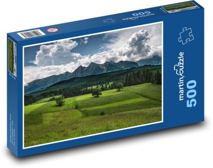 Slovensko - Tatry - Puzzle 500 dílků, rozměr 46x30 cm