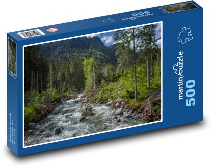 Słowacja - Tatry - Puzzle 500 elementów, rozmiar 46x30 cm